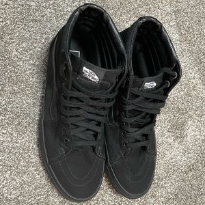 Vans sk8 hi top size 8.5